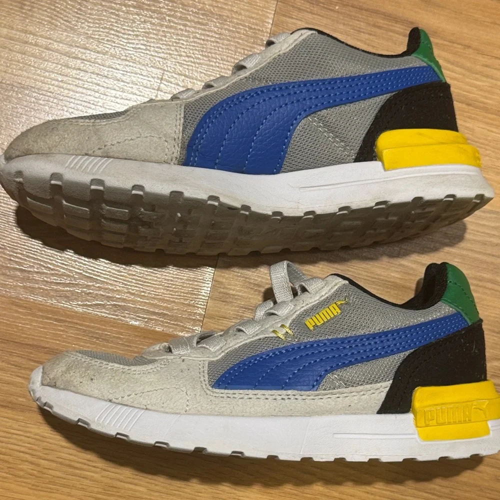 PUMA Graviton Ac Sneaker In Smokey Gray-royal-gray size 1